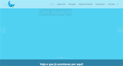 Desktop Screenshot of luaazulfestas.com.br
